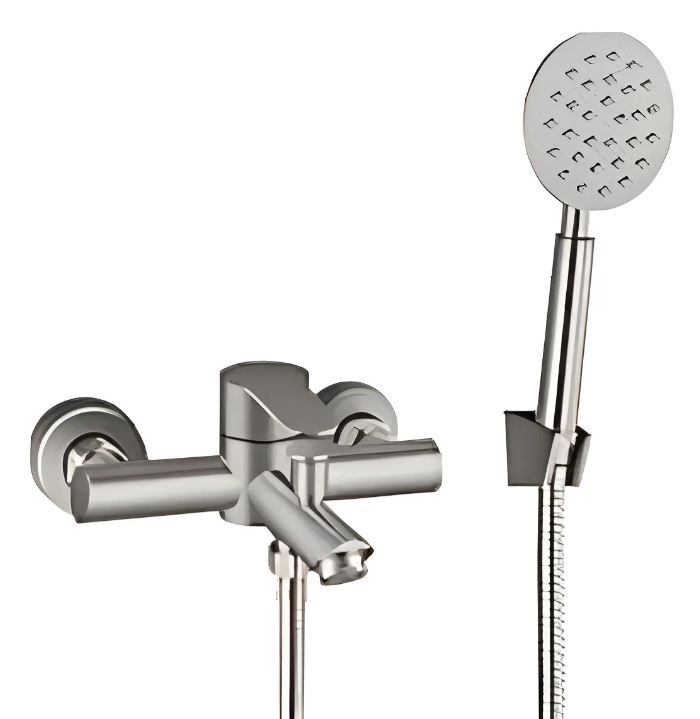 Monocomando/griferia De Ducha Satinado Opaco Acra