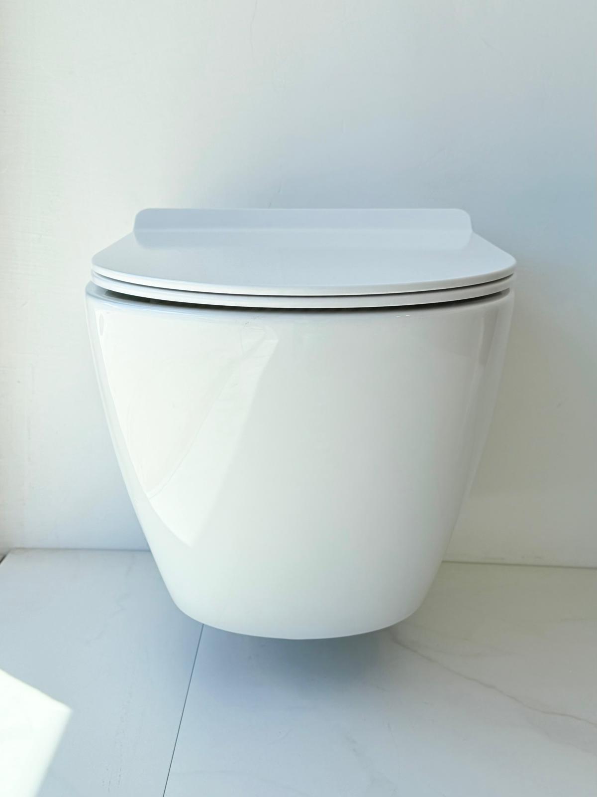 Inodoro Selen White Colgar Con Cisterna De Embutir