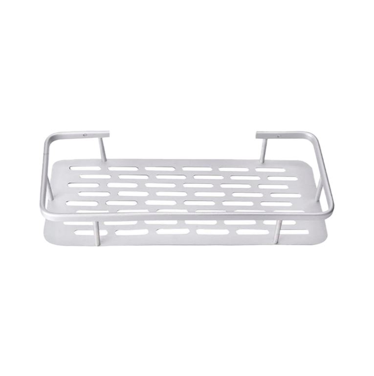 Repisa Estante Para Ducha Cromado Mate De Aluminio 30cm Acra
