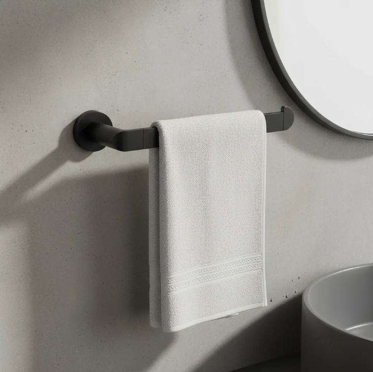Toallero Urban Klipen Negro Mate Acra