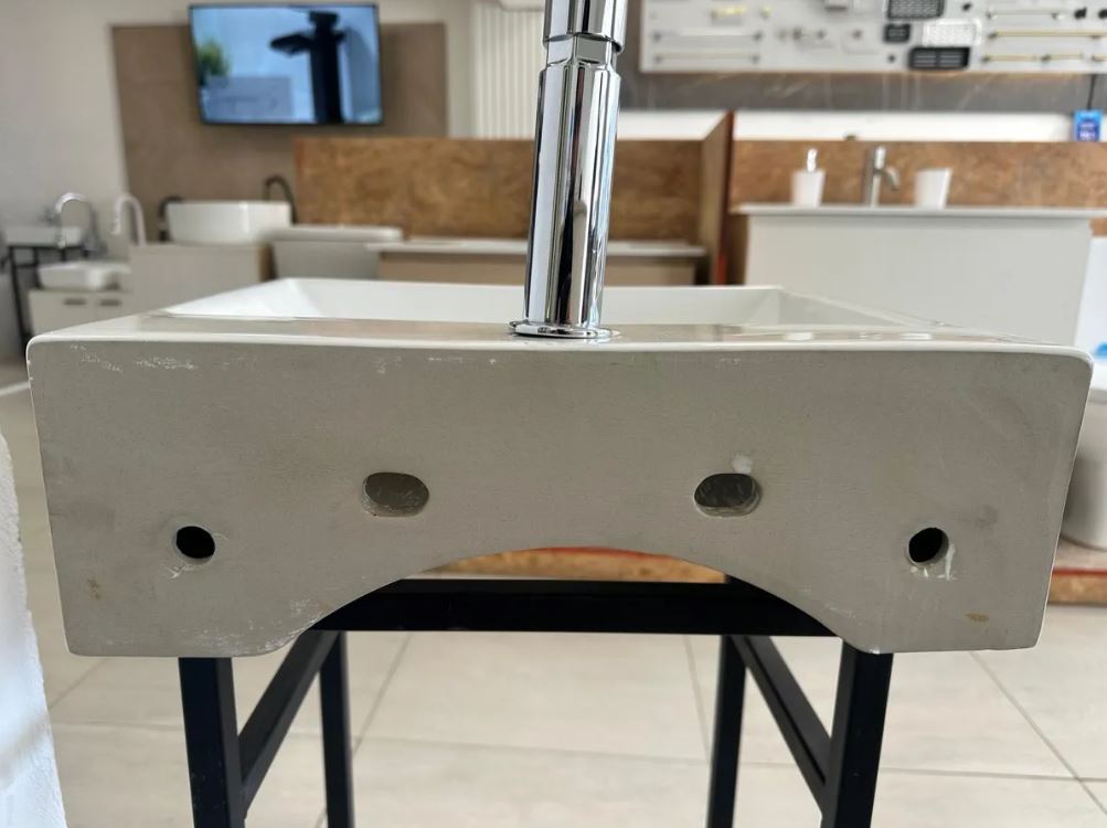 Bacha Loza De Apoyo Baño 41x36 Acra