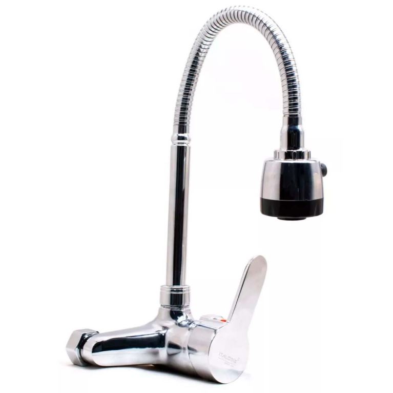Griferia/canilla/grifo Flexible Para Pared Friocaliente Acra