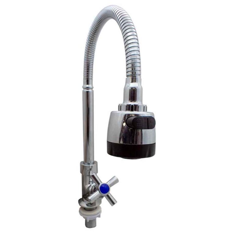 Grifería Canilla Mesada Solo Fría Cocina Flexible Acra