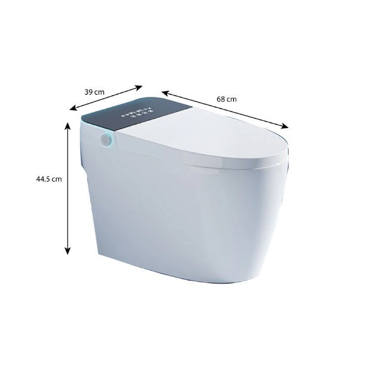 Inodoro Water Inteligente Blanco Baño Acra