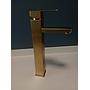 Grifería CON DETALLE Monocomando Baño Dorado Gold Oro Alta