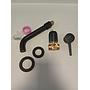 Monocomando/griferia/canilla De Empotrar Baño Negro Mat Acra