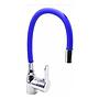 Grifería Monocomando Mesada Cocina Flexible Azul Acra