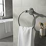 Kit Accesorios Para Baño 8 Piezas De Metal Acra