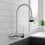 Griferia/canilla/grifo Flexible Para Pared Friocaliente Acra